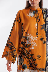 Stitched Linen Muzlin Suit