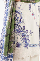Stitched Muzlin Linen Suit