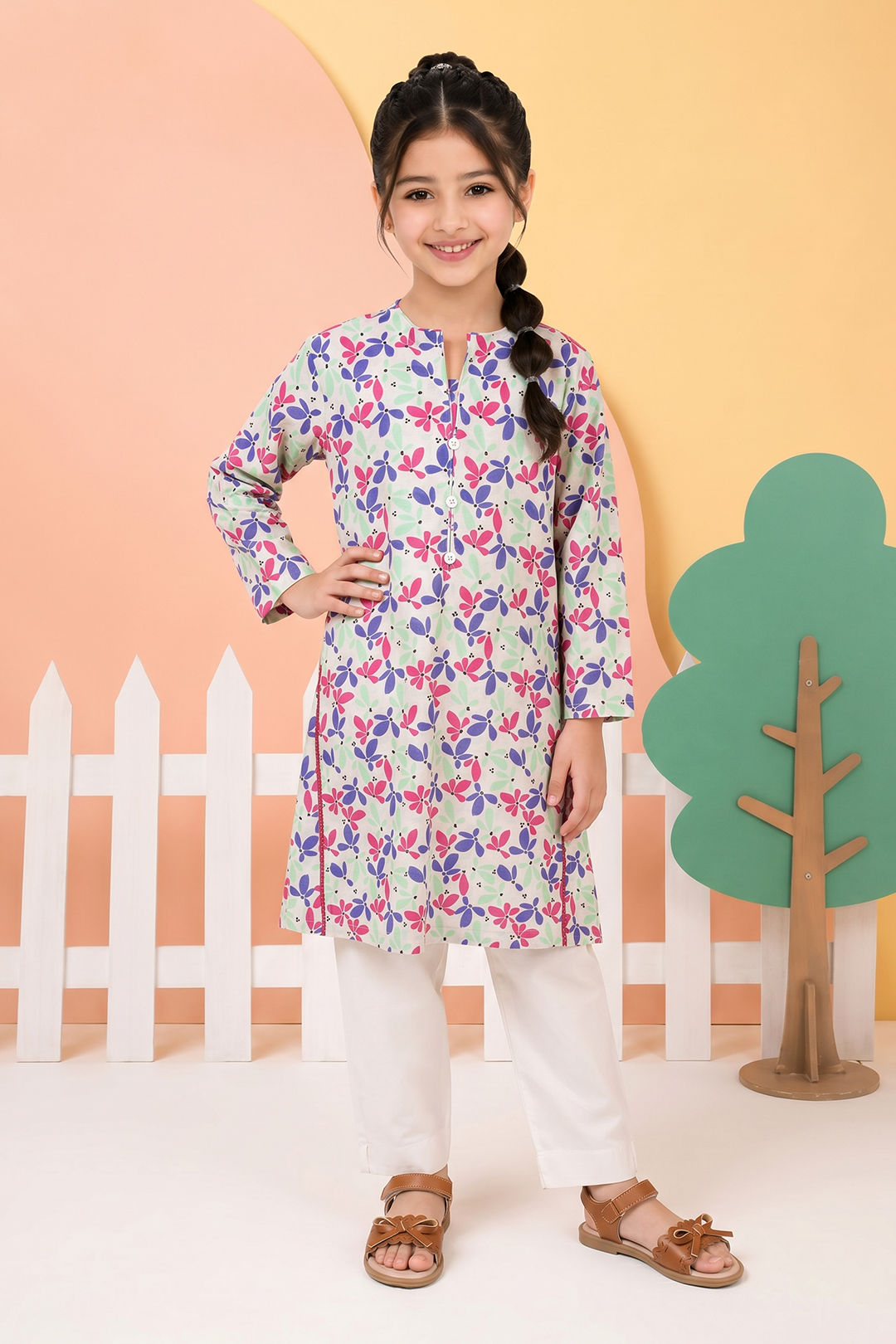 Kurta Trouser - 2543