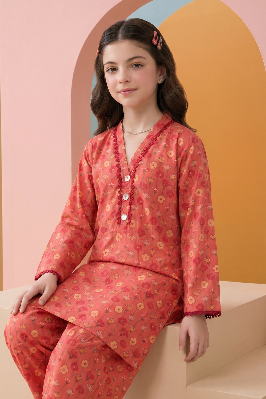 Kurta Trouser - 2613