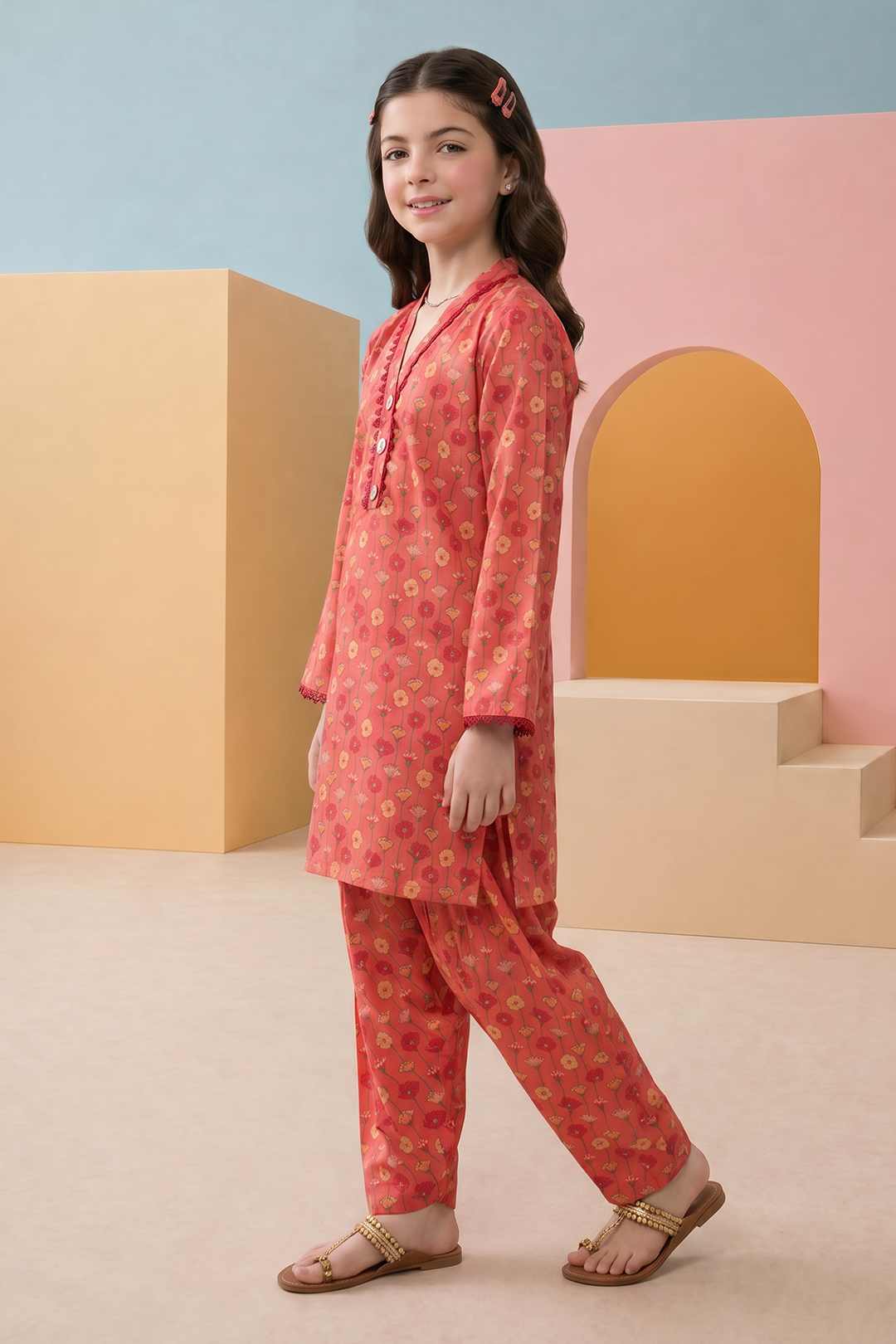 Kurta Trouser - 2613