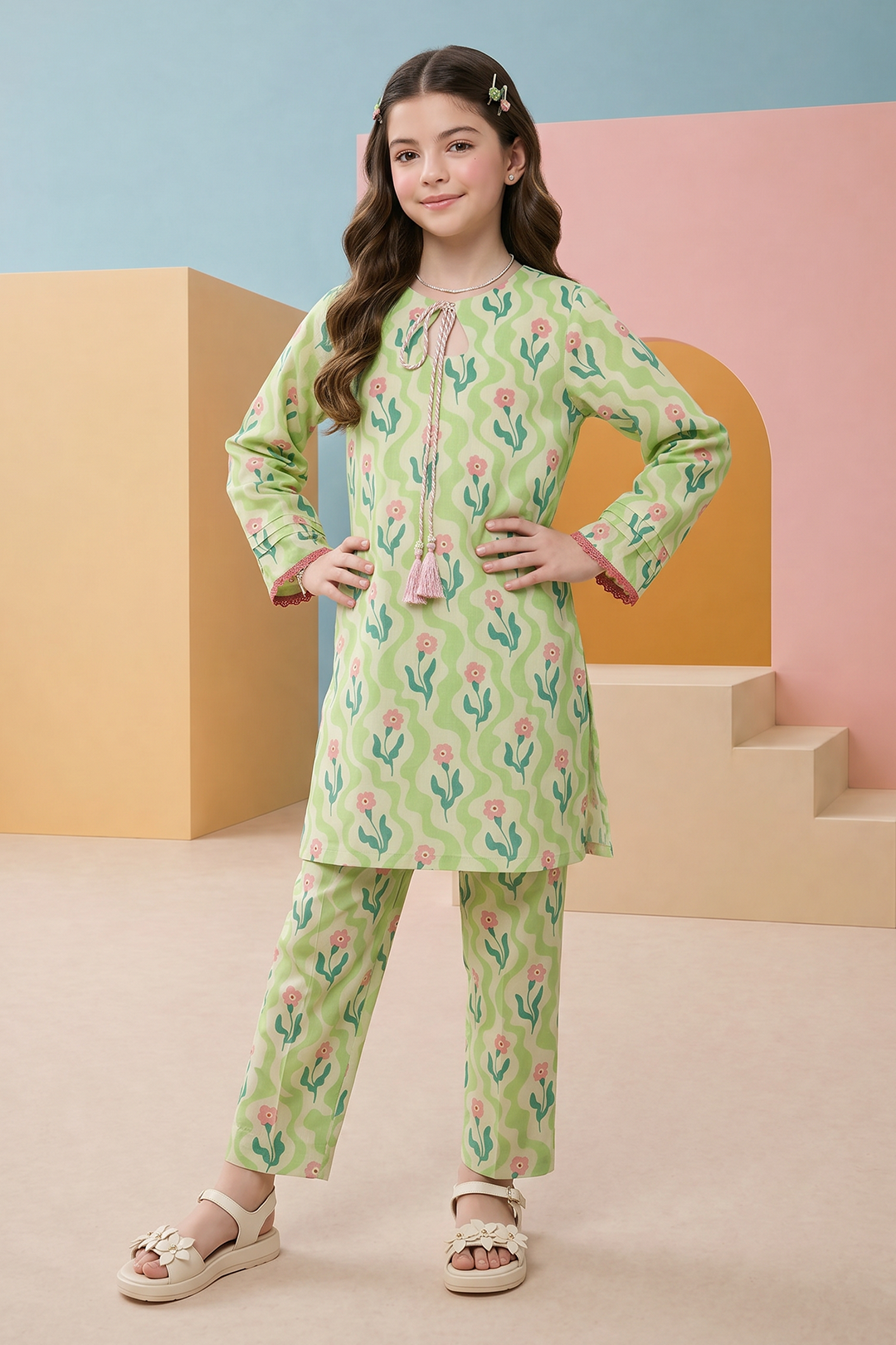 Kurta Trouser - 2618
