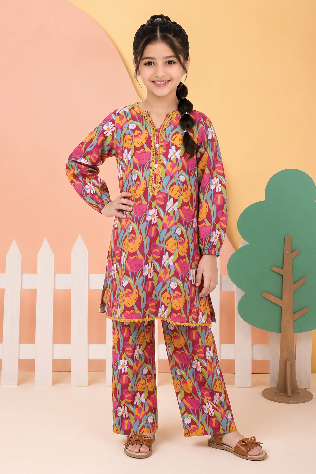 Kurta Trouser - 2683