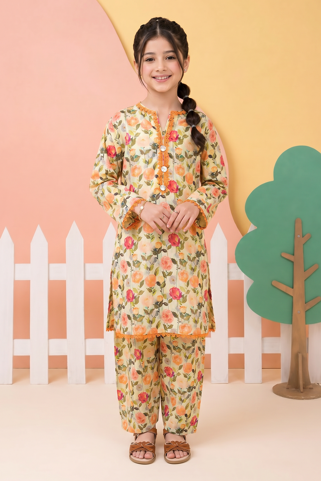 Kurta Trouser - 2681
