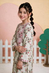 Embroidered Kurta Trouser - 2688