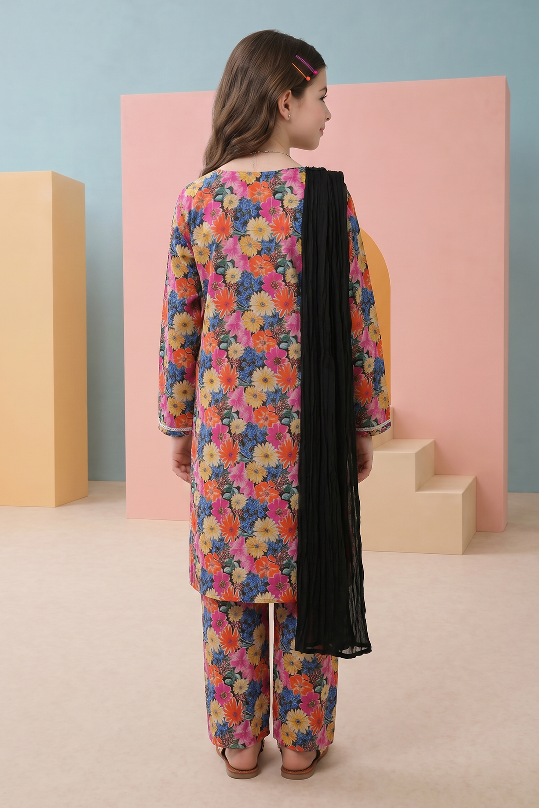 Kurta Dupatta Trouser - 3423