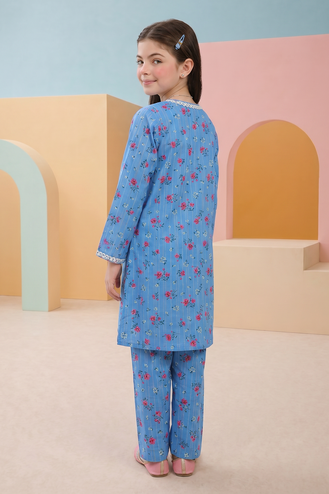 Kurta Dupatta Trouser - 3425