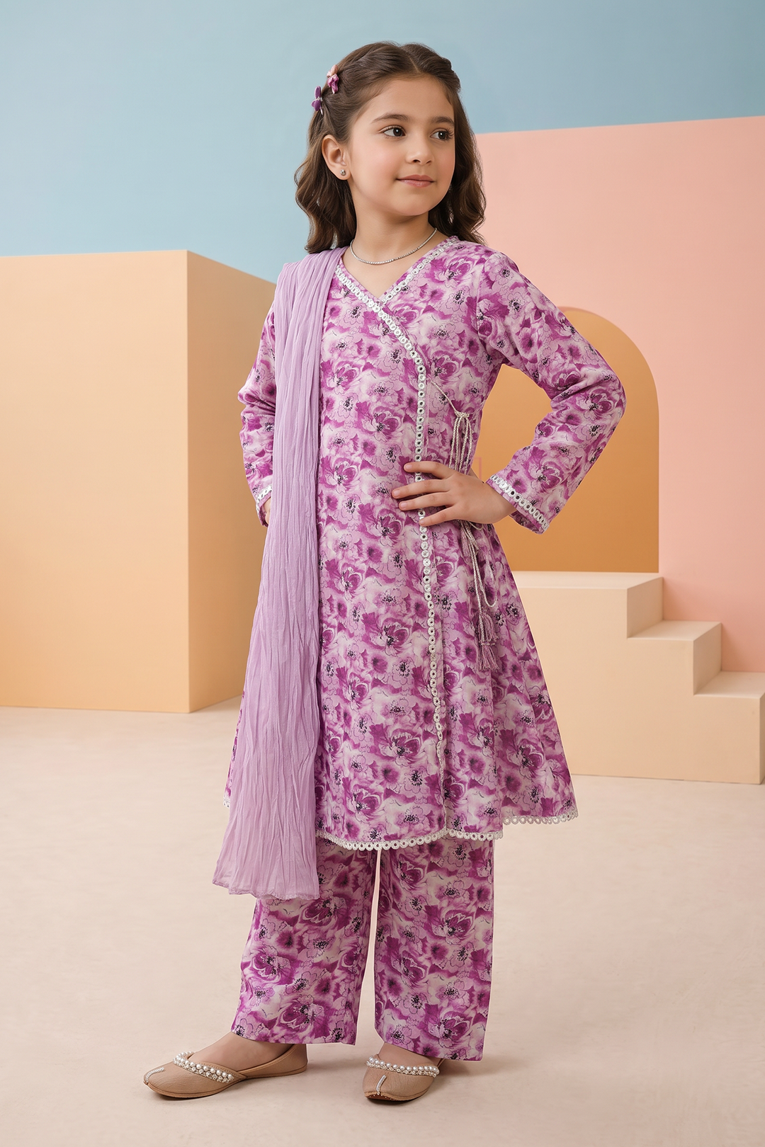 Kurta Dupatta Trouser - 3479