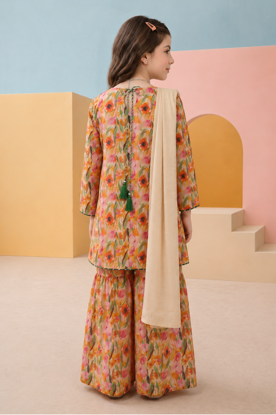 Kurta Dupatta Trouser - 3482