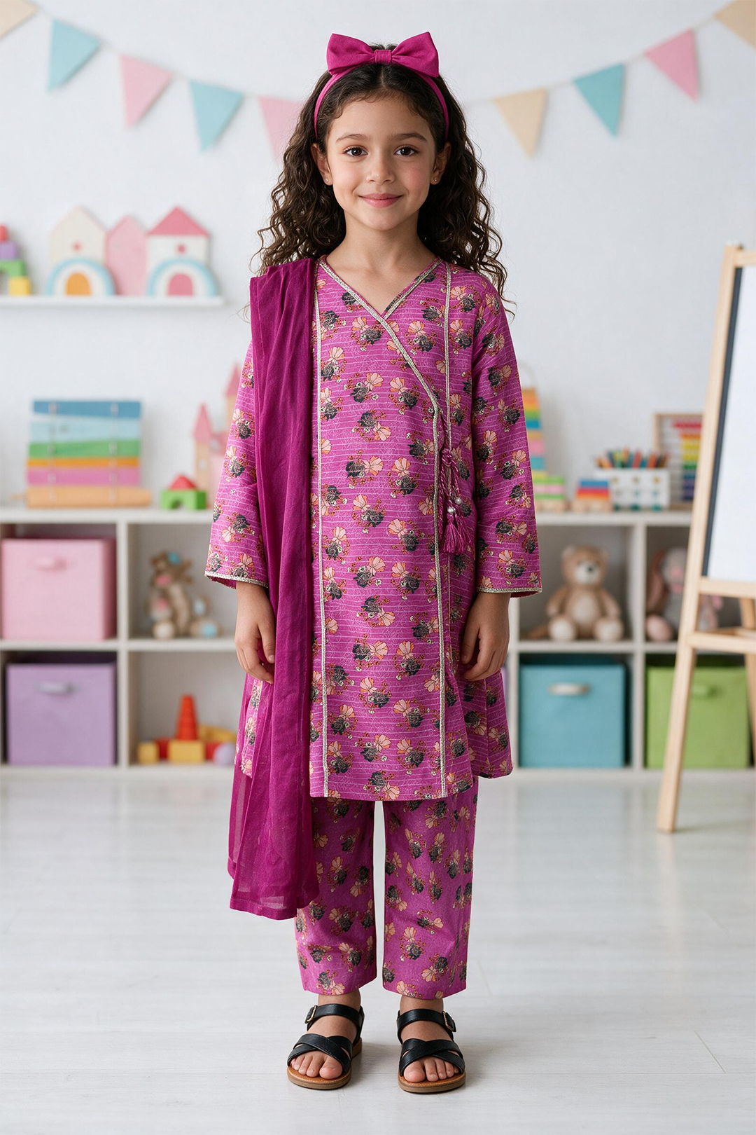 Kurta Dupatta Trouser - 3573
