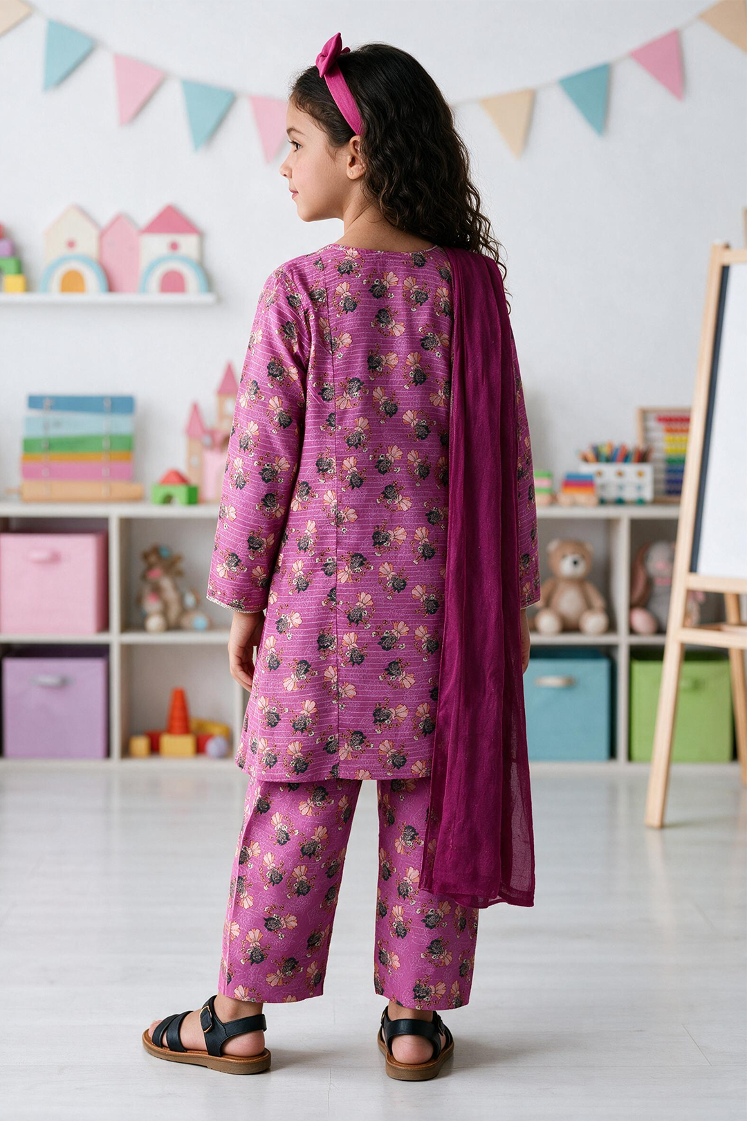 Kurta Dupatta Trouser - 3573