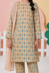 Kurta Dupatta Trouser - 3575