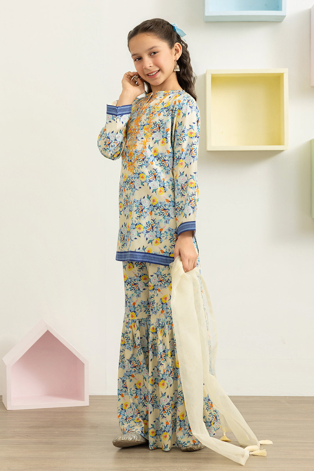Kurta Dupatta Trouser - 3423