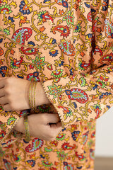 Embroidered Kurta Dupatta Trouser - 3460
