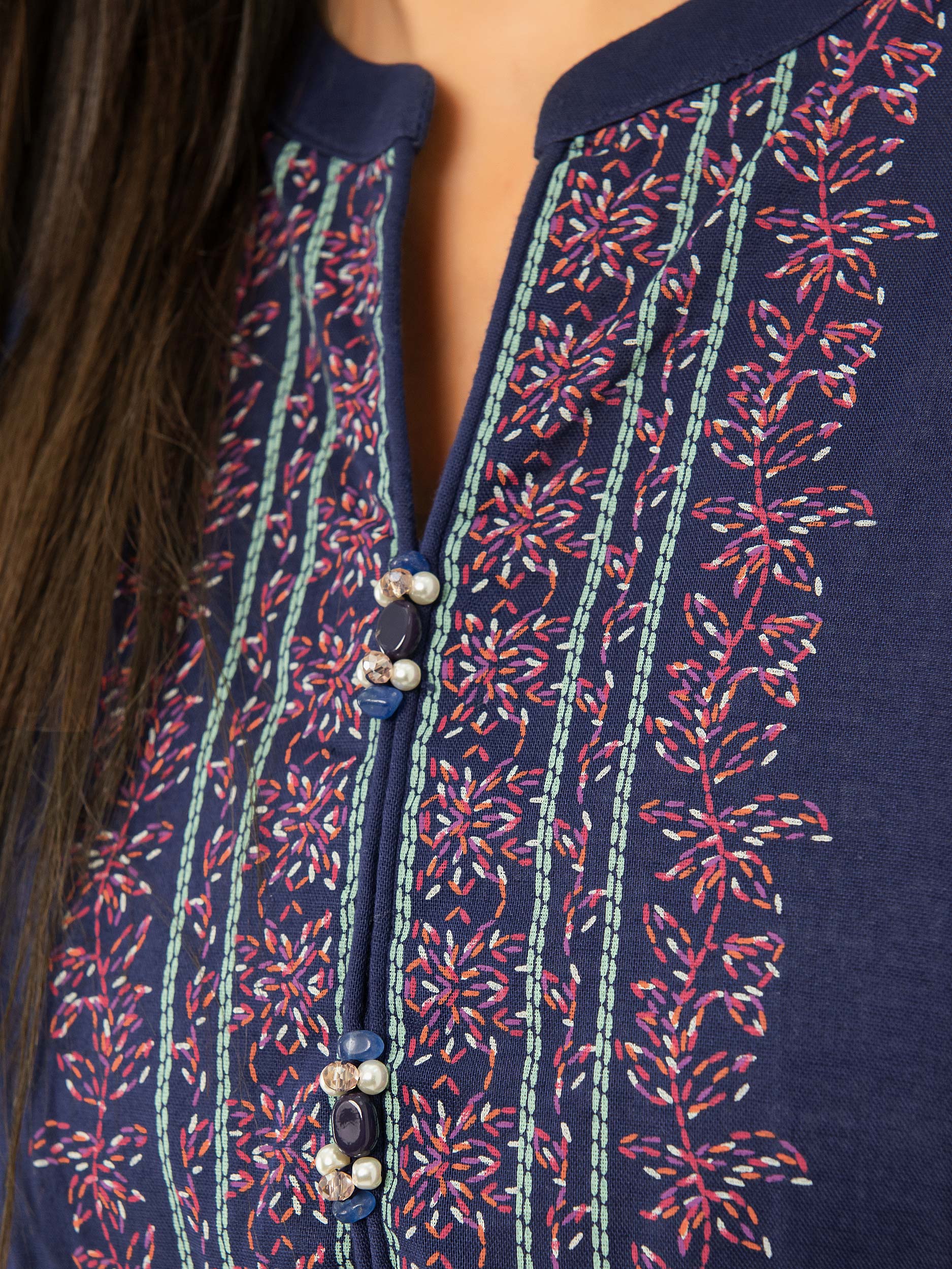 3 Piece Khaddar Suit-Pasted (Pret)