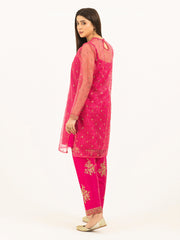 2 Piece Organza Suit-Embroidered (Pret)