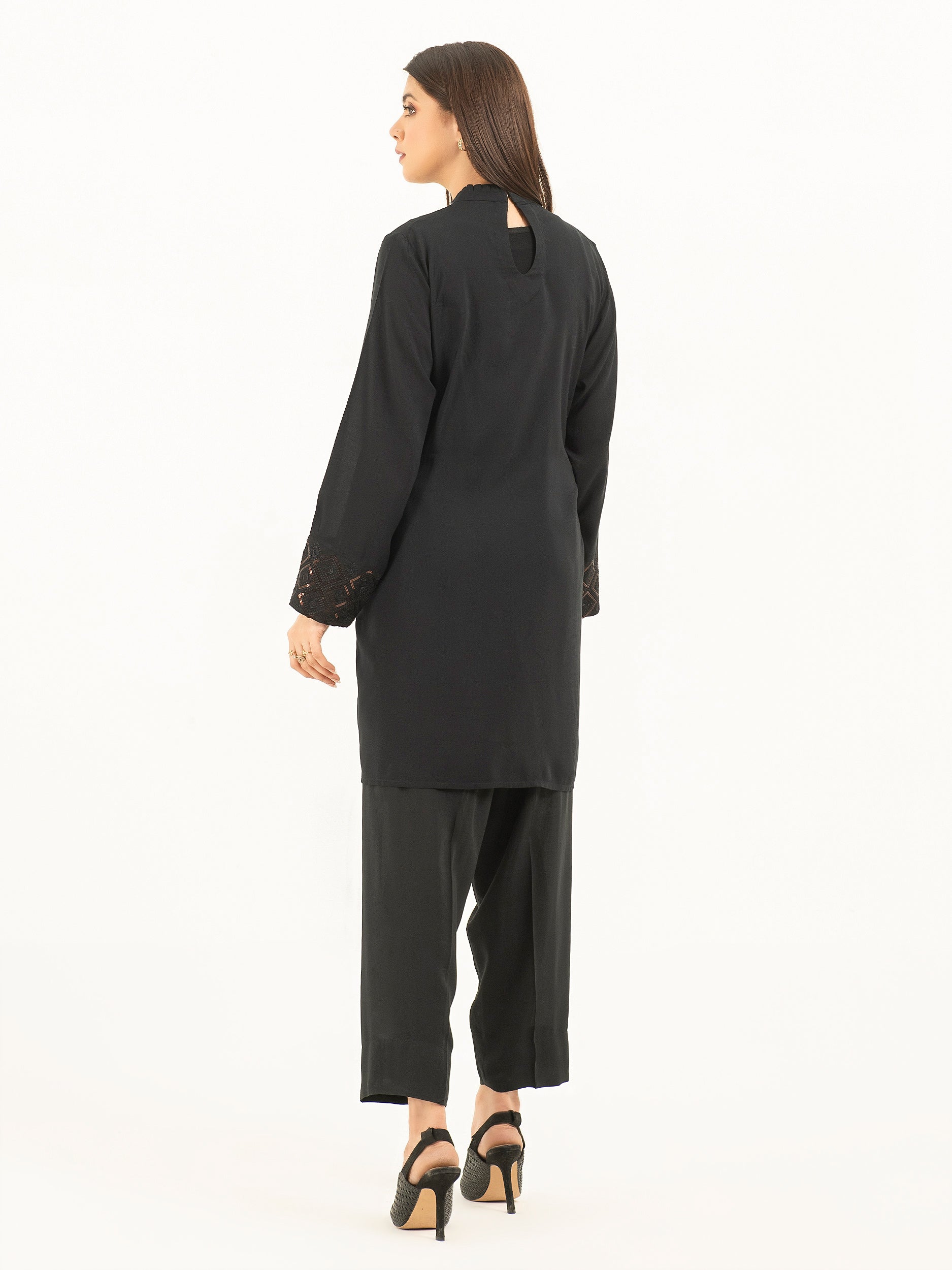 2 Piece Stone Suit-Embroidered (Pret)