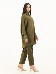 2 Piece Linen Suit -Embroidered (Pret)