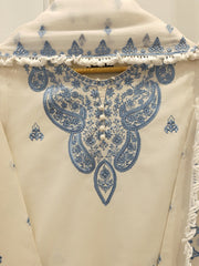 3 Piece - Embroidered Cambric Suit S113281