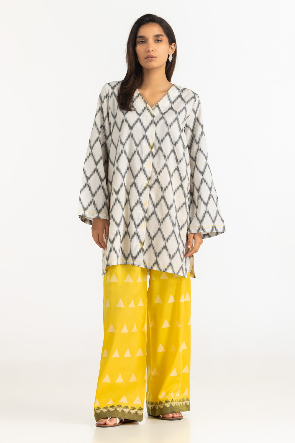 Jacquard Dyed Co-Ord Set