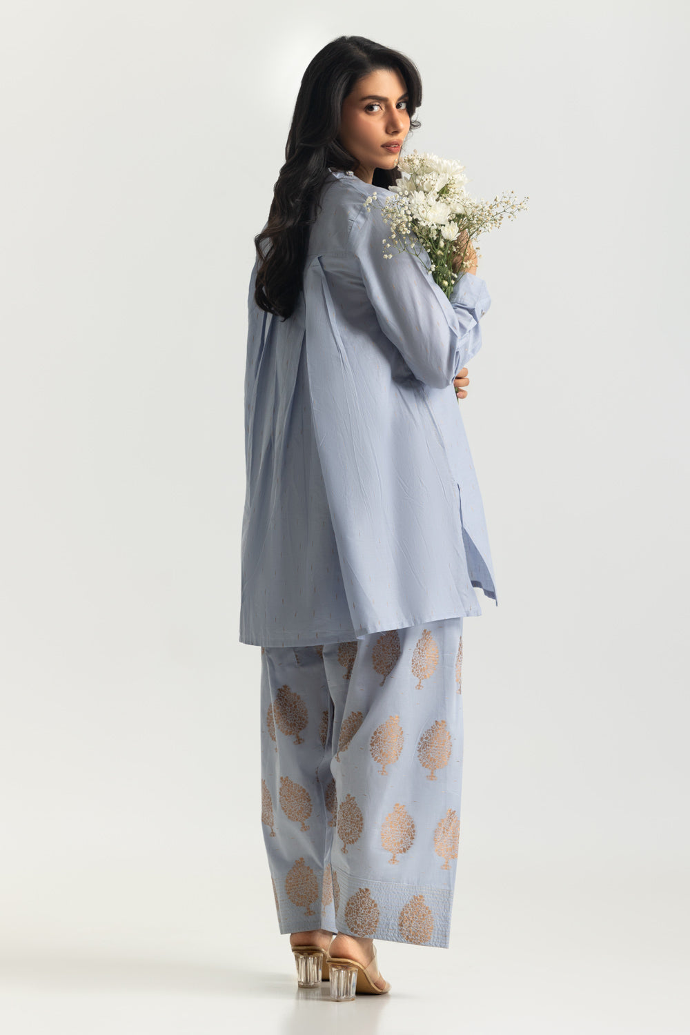 Jacquard Dyed Co-Ord Set