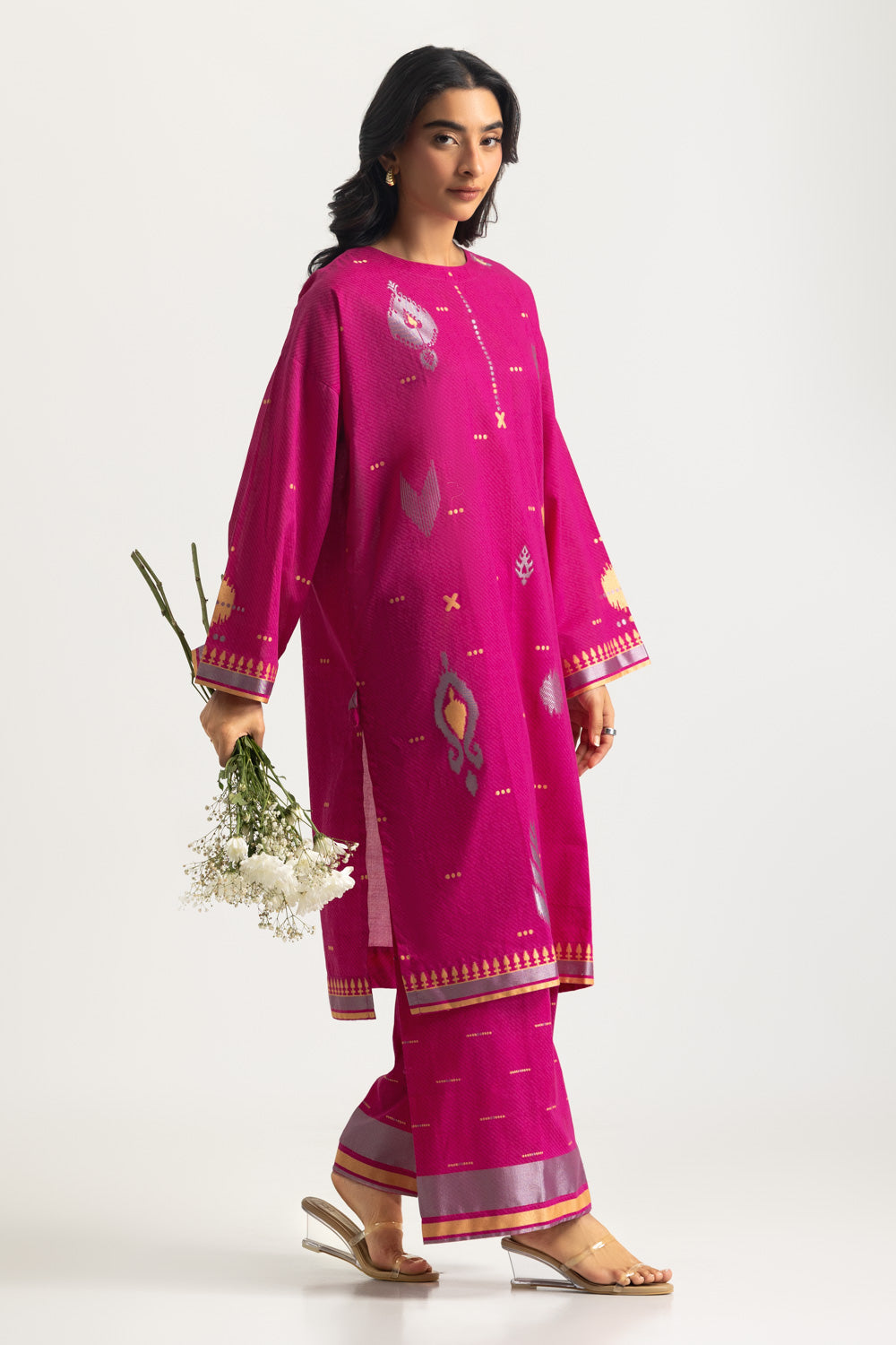 Jacquard Dyed Co-Ord Set