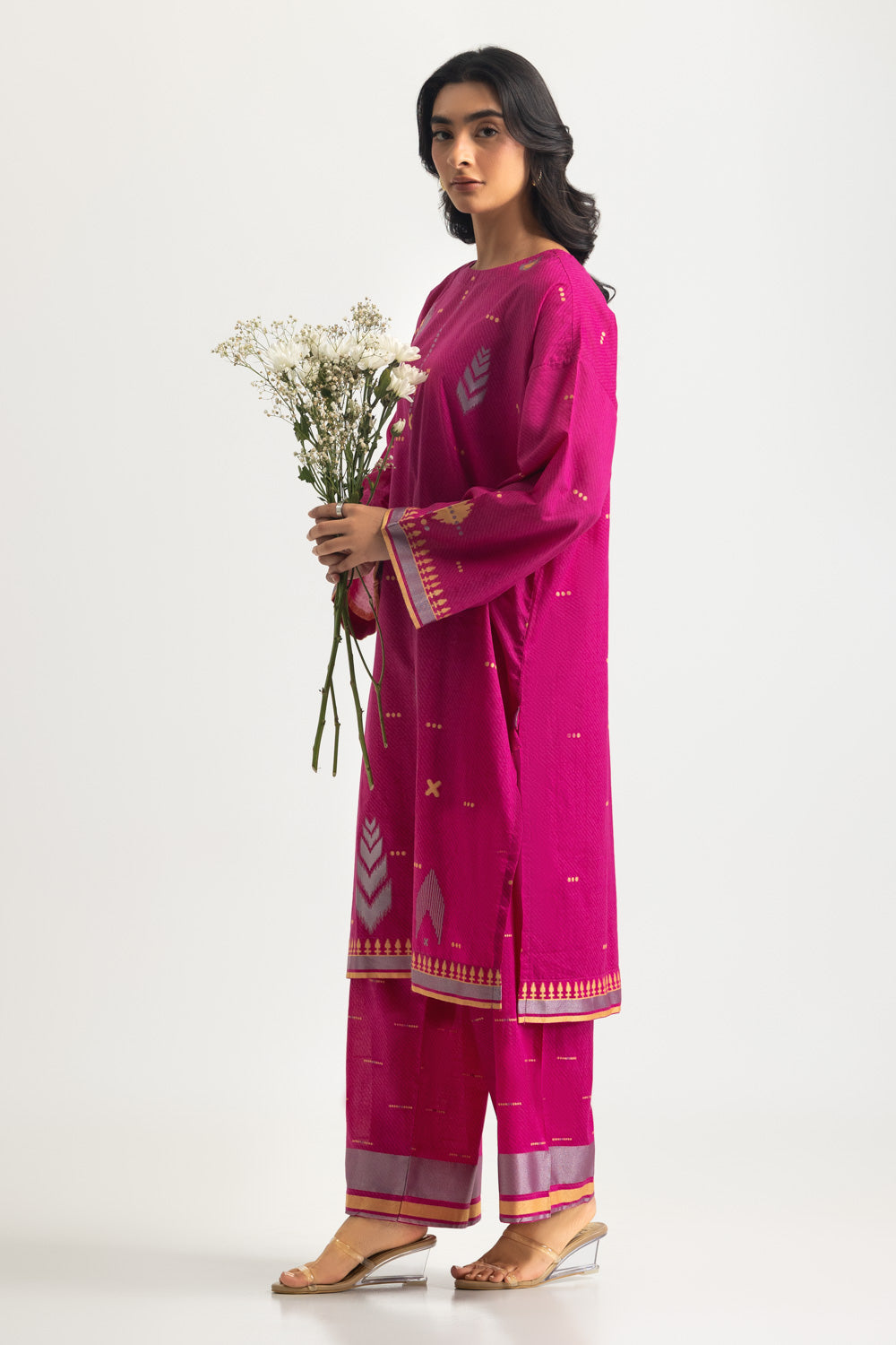 Jacquard Dyed Co-Ord Set
