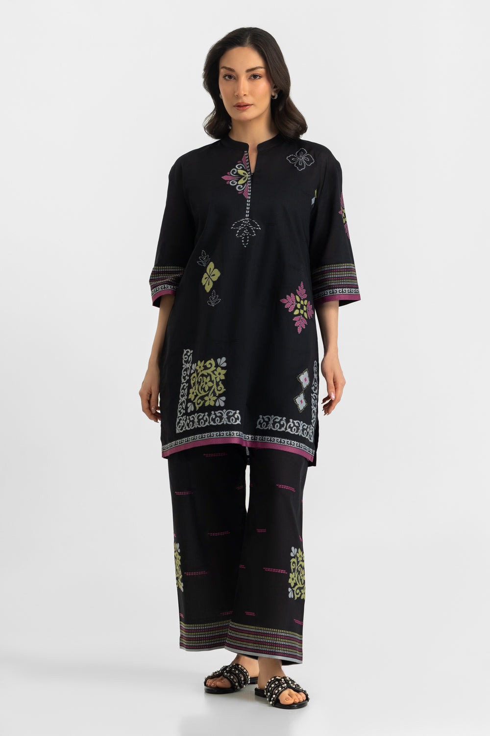 Jacquard Dyed Co-Ord Set