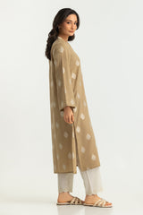 Jacquard Dyed Shirt And Cotton Stripe Trouser