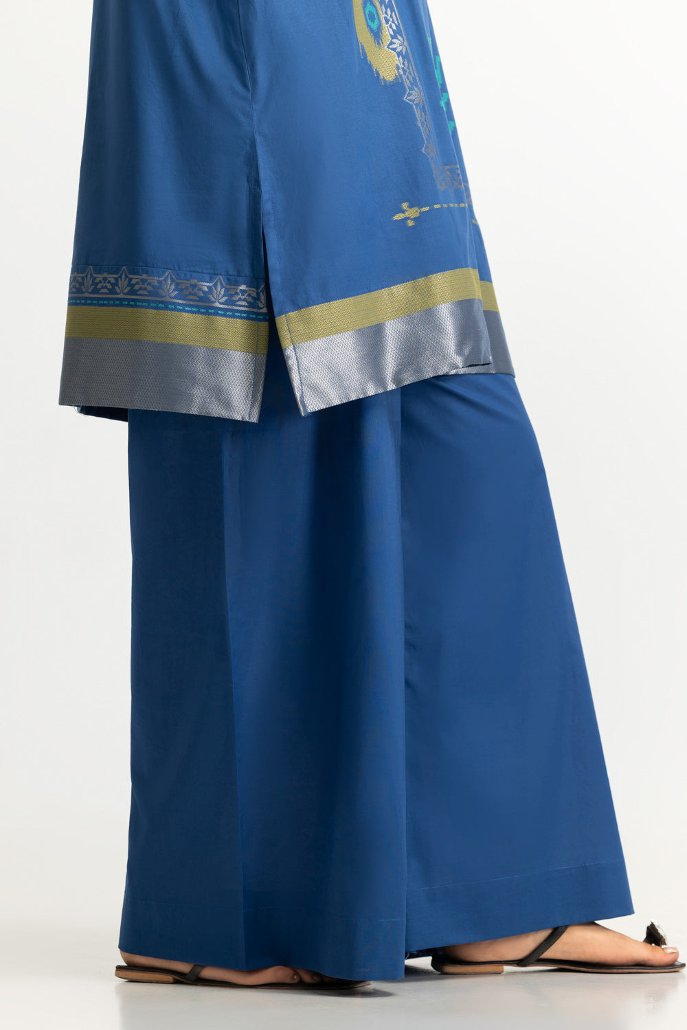 Jacquard Dyed Shirt And Trouser