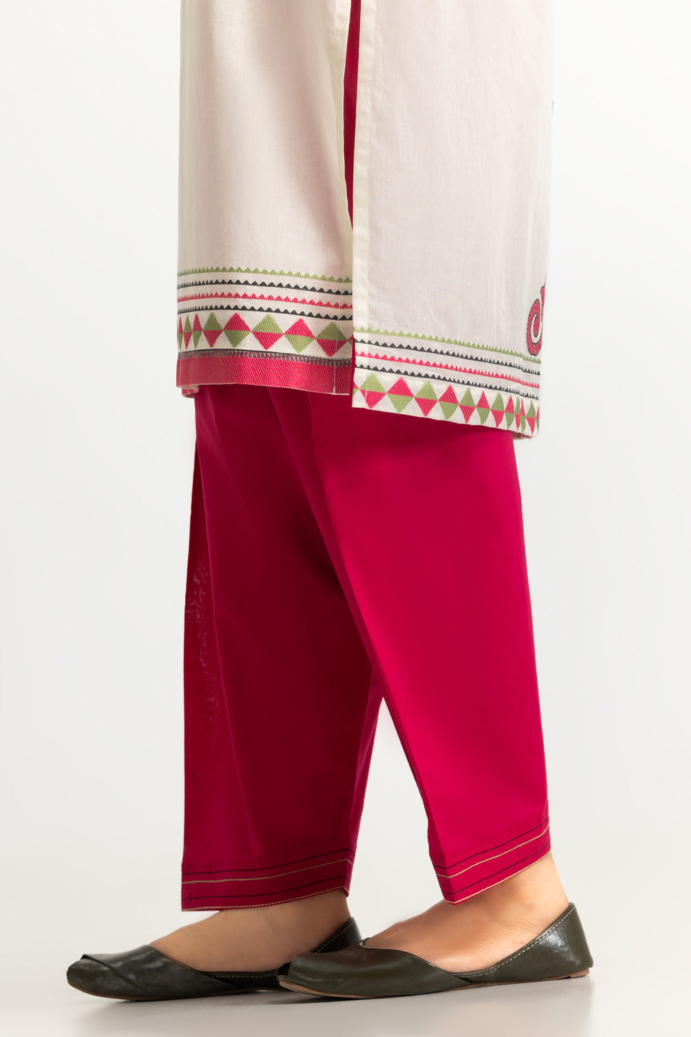 Jacquard Dyed Shirt And Trouser