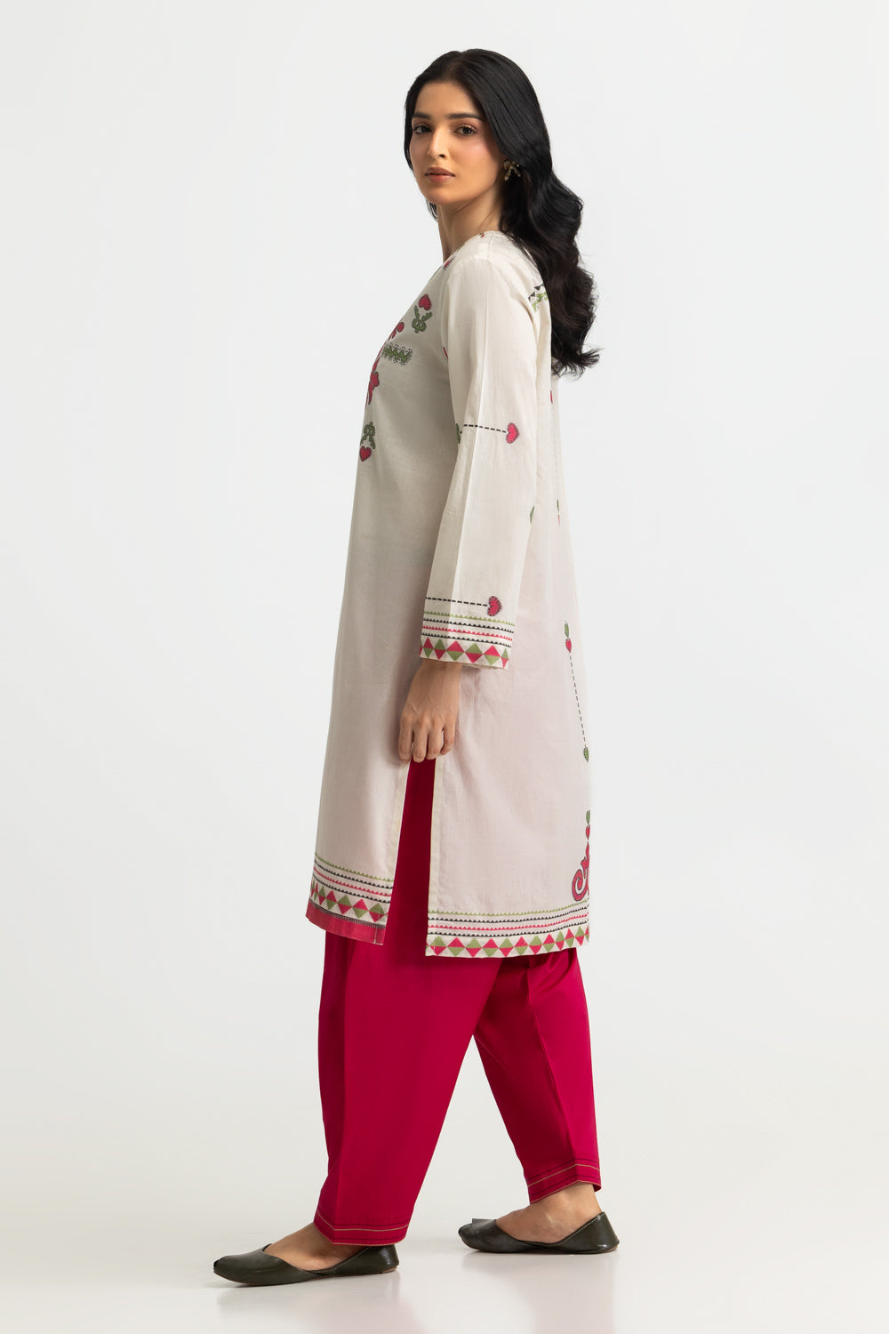 Jacquard Dyed Shirt And Trouser