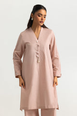 Jacquard Embellished Shirt And Dyed Trouser