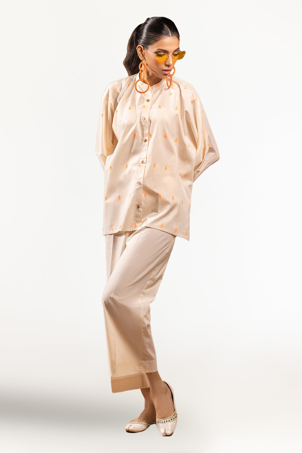 Jacquard Embellished Tunic