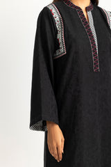 Jacquard Embroidered Shirt And Printed Trouser