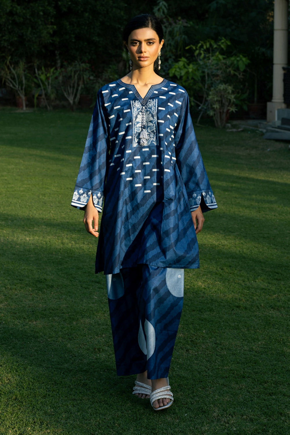 Jacquard Printed Co-Ord Set