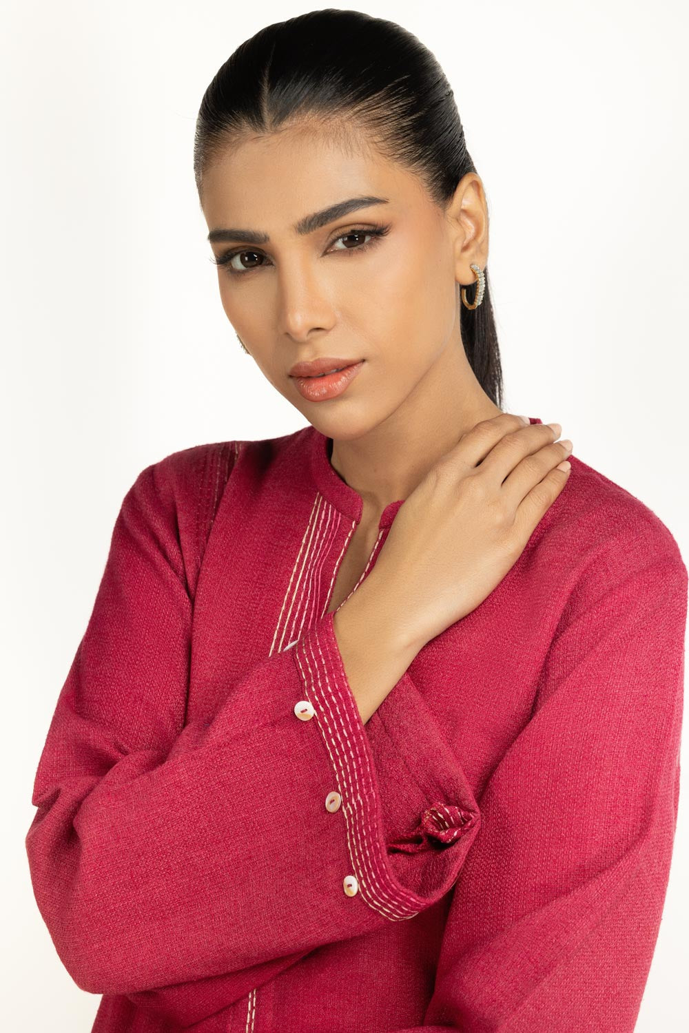 Jute Embroidered Co-Ord Set