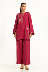 Jute Embroidered Co-Ord Set