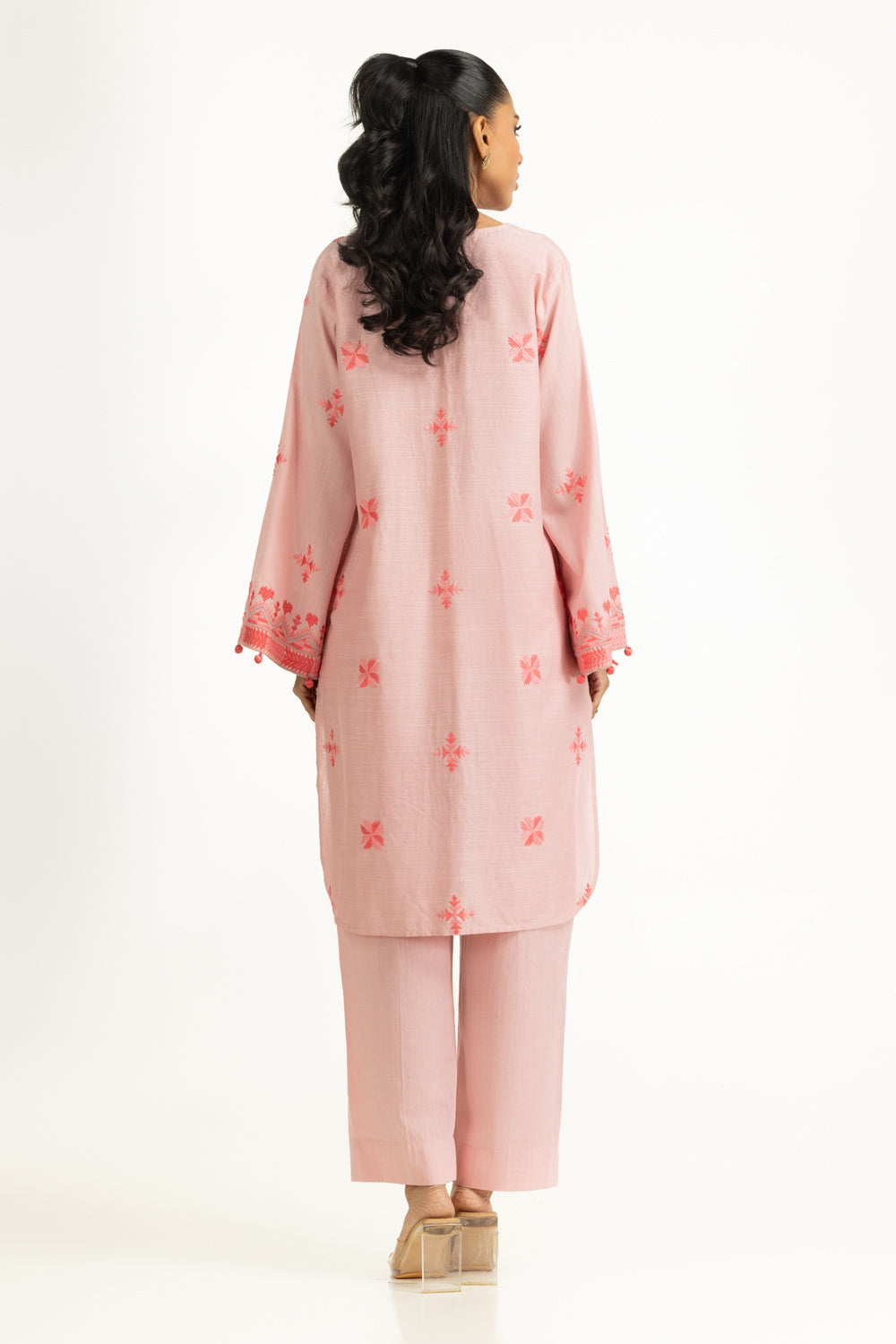Karandi Embroidered Co-Ord Set