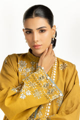 Khaddar Embroidered Co-Ord Set