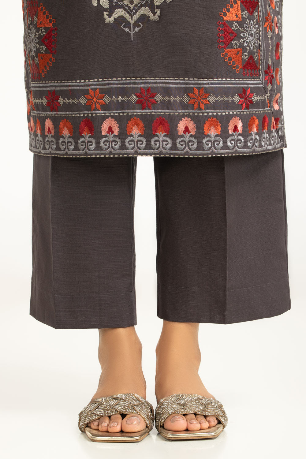 Khaddar Embroidered Co-Ord Set