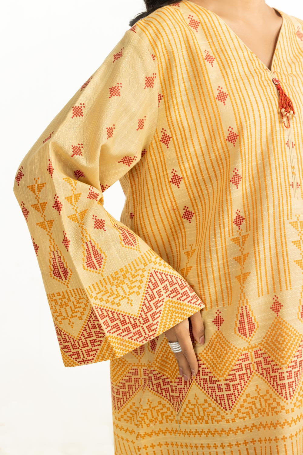 Khaddar Printed Co-Ord Set