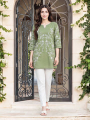 Lawn Kurti- Embroidered (Pret)