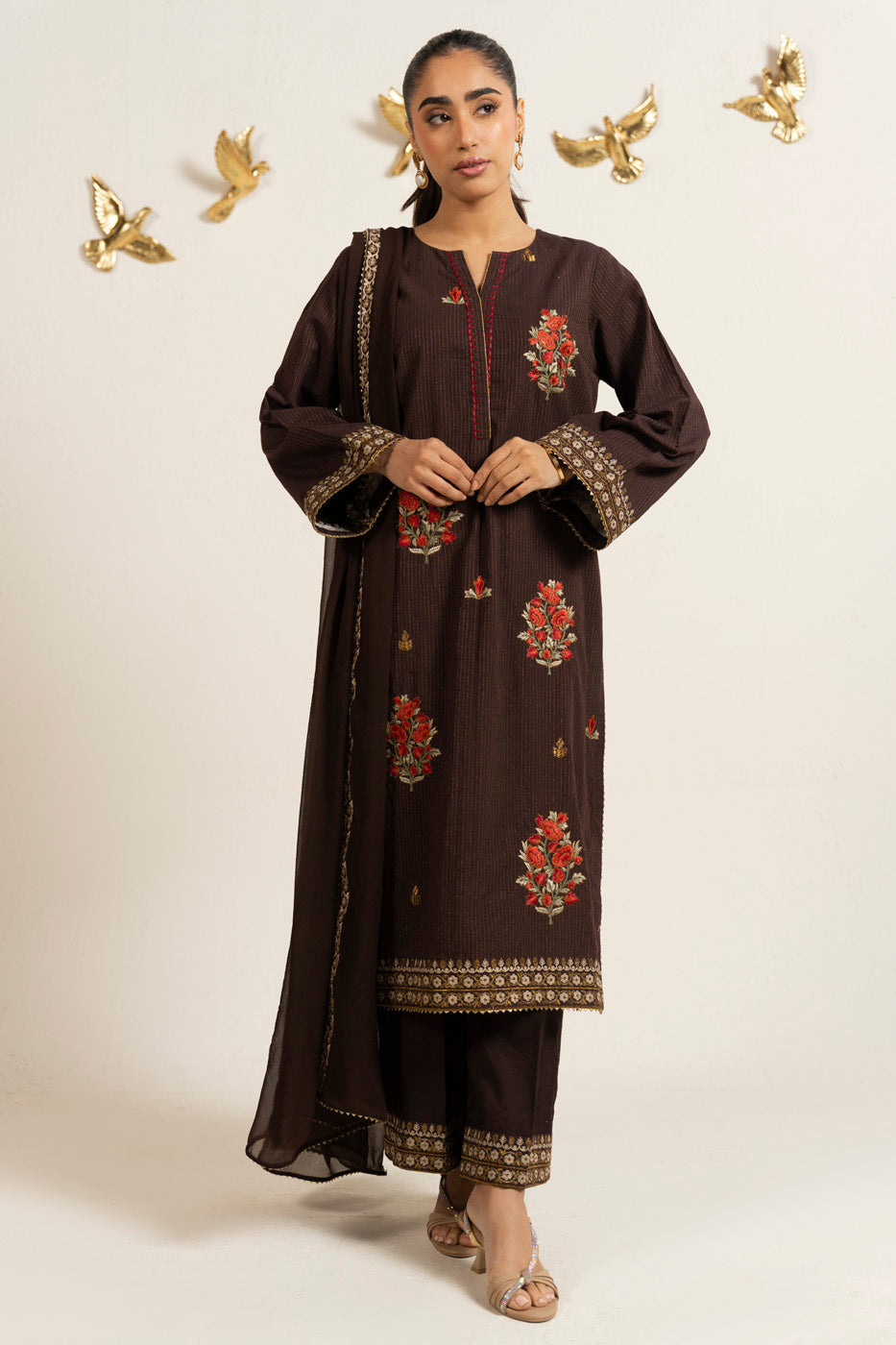 RTW | SHIRT, TROUSER & DUPATTA