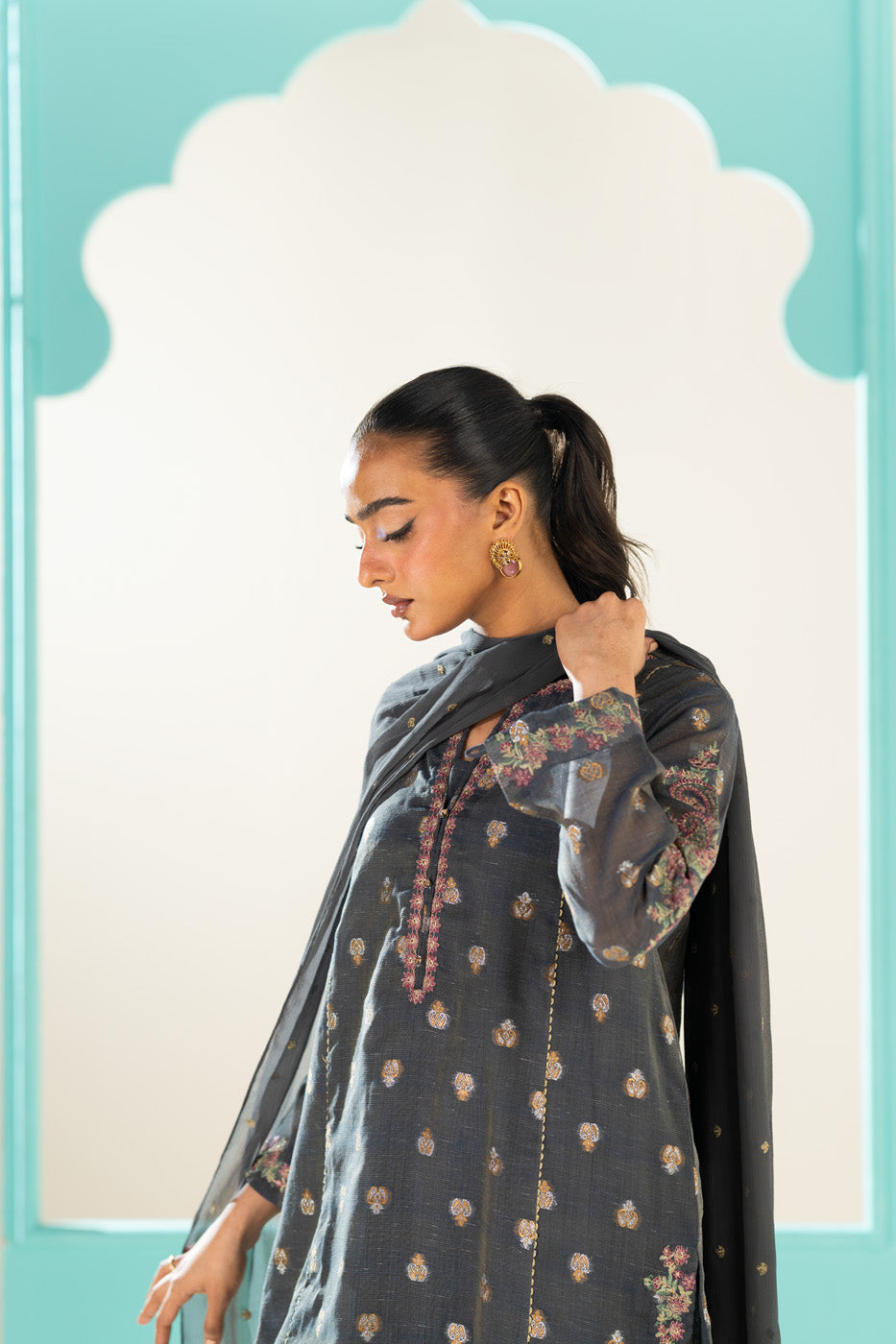 RTW | SHIRT, TROUSER & DUPATTA