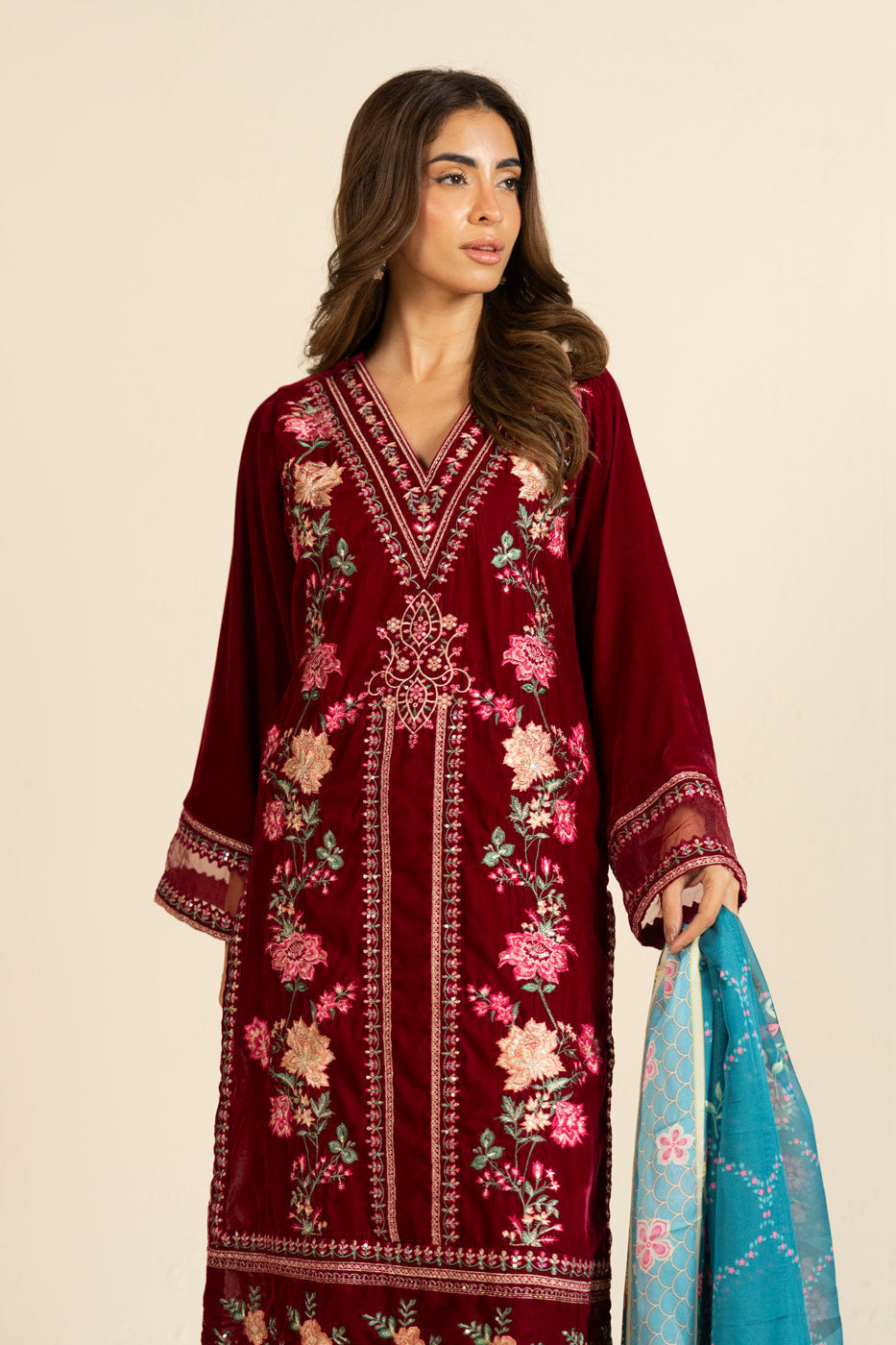 RTW | SHIRT, CULOTTE & DUPATTA