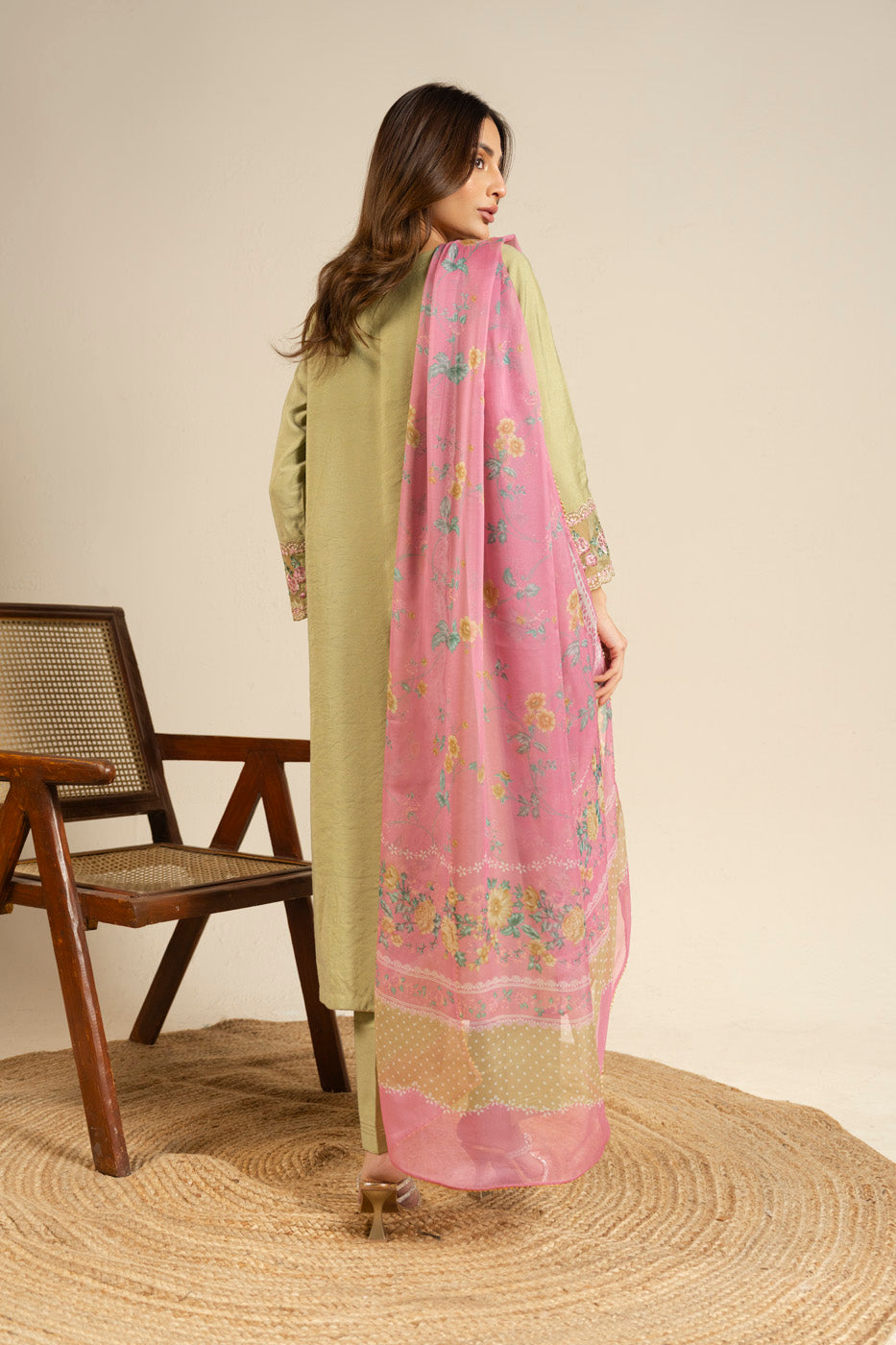 RTW | SHIRT, TROUSER & DUPATTA
