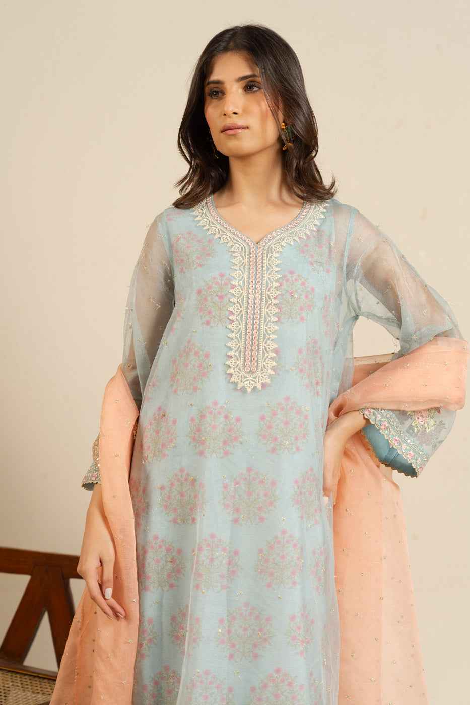 RTW | SHIRT, TROUSER & DUPATTA