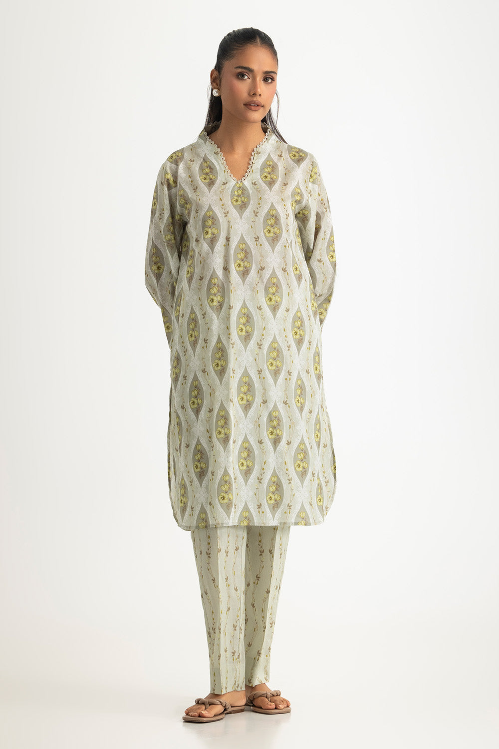 Lawn Printed Co-Ord Set