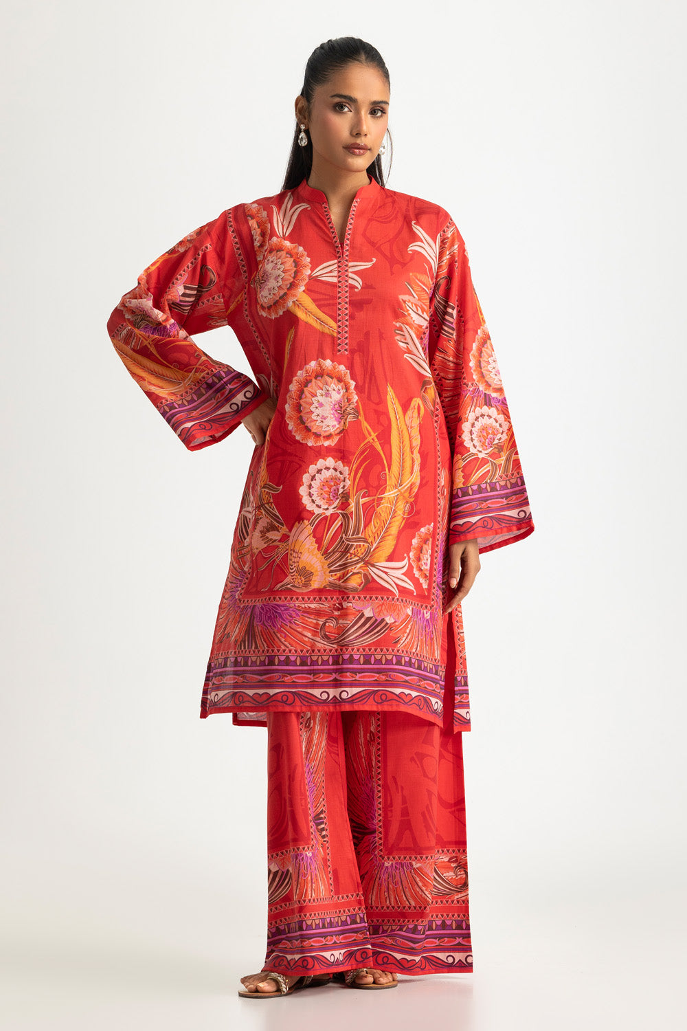 Lawn Printed Co-Ord Set
